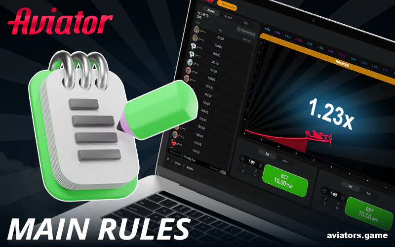 Basic rules of Aviator India